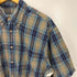 ウールリッチ WOOLRICH 90S ボタンダウン 半袖 チェックシャツ メンズ import:M