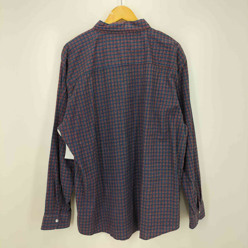 ハバンド HABAND 長袖コットンチェックシャツ メンズ import:XL