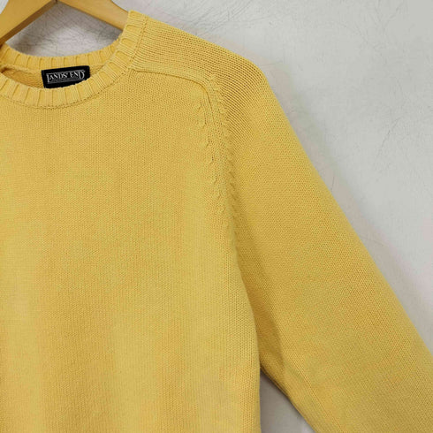 ランズエンド LANDS END コットン ニットセーター メンズ import:L