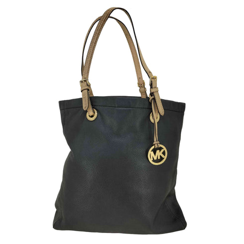 マイケルマイケルコース Michael Michael Kors Jet Setシリーズ MKロゴチャーム レザートートバッグ レディース