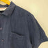 テンプテーション Temptation リネン コットン S/S オープンカラー シャツ メンズ JPN:M