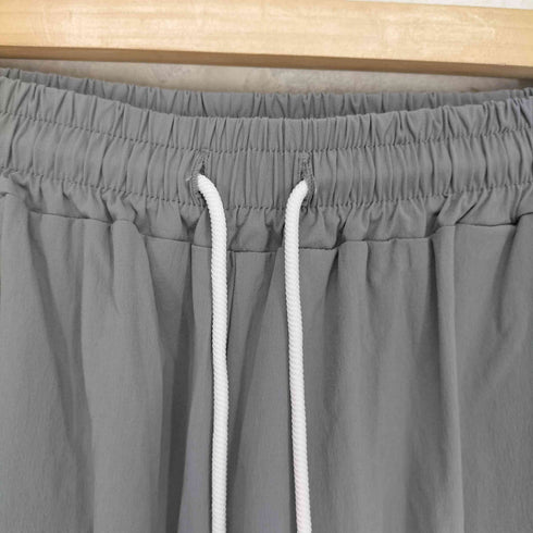 CRONOS クロノス ナイロン サイドポケット付き ワイドパンツ sports レディース M