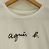 アニエスベー agnes b. PARIS ロゴプリント クルーネック 半袖Tシャツ レディース T1