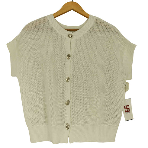 ルーニィ LOUNIE 25SS 2WAYフロントボタンニットベスト レディース FREE
