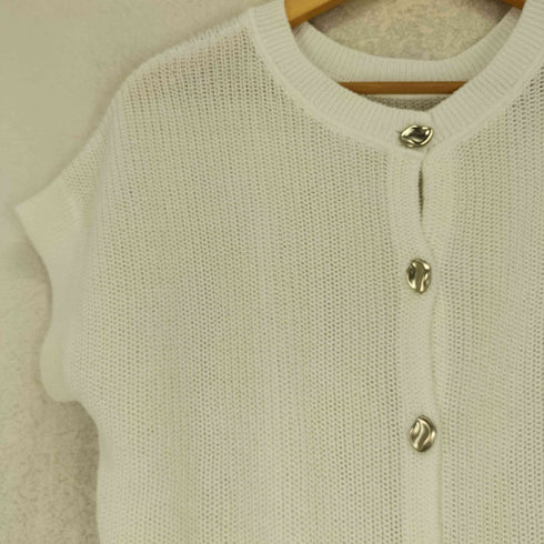 ルーニィ LOUNIE 25SS 2WAYフロントボタンニットベスト レディース FREE