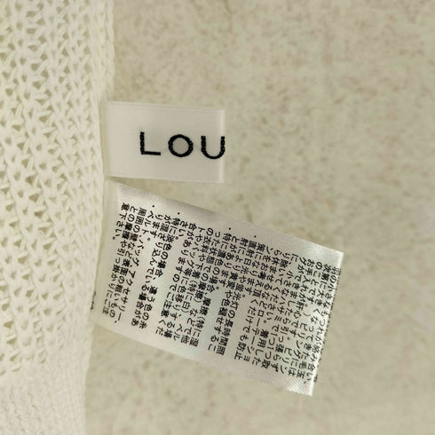 ルーニィ LOUNIE 25SS 2WAYフロントボタンニットベスト レディース FREE