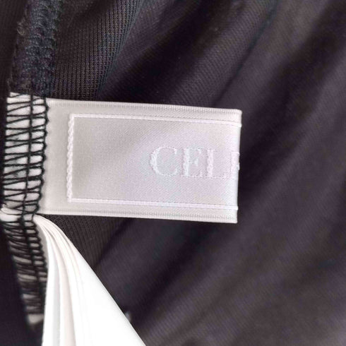セルフォード CELFORD ベロアセミシアートップス 長袖 ハイネック レディース ONE SIZE