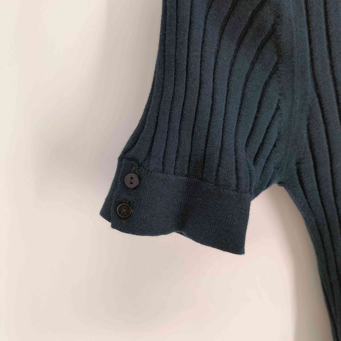 バーニーズニューヨーク BARNEYS NEWYORK コットン100 リブニット レディース
