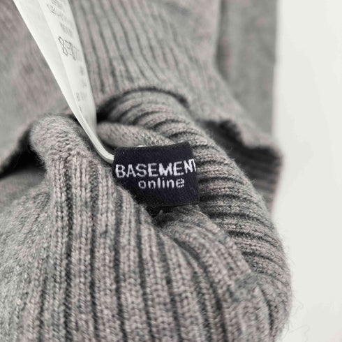 ベースメントオンライン BASEMENT ONLINE Vネックレースニット レディース FREE