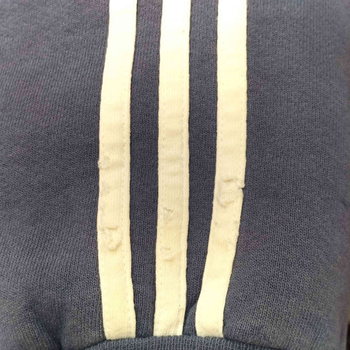 アディダス adidas 90S USA製 ワンポイントロゴ刺繍 スリーストライプ スウェットプルオーバー メンズ JPN:XL