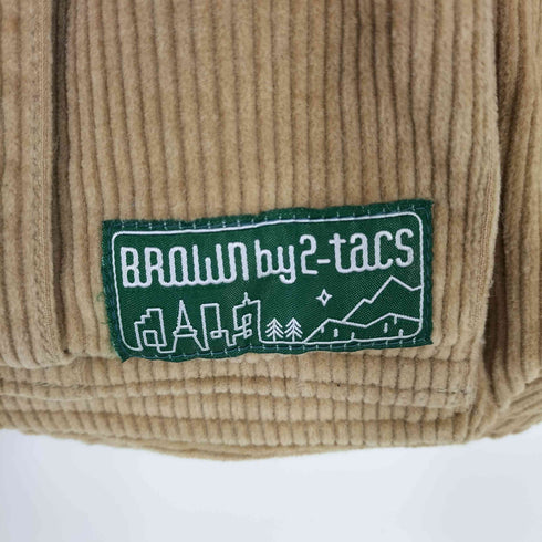 ブラウンバイツータックス BROWN by 2-tacs SEED IT VEST シードイットベスト メンズ