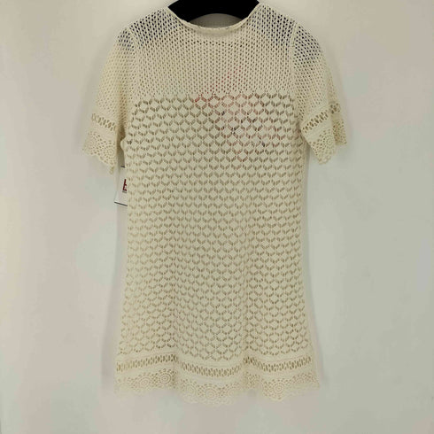 ザラ ZARA オープンニットワンピース レディース import:L