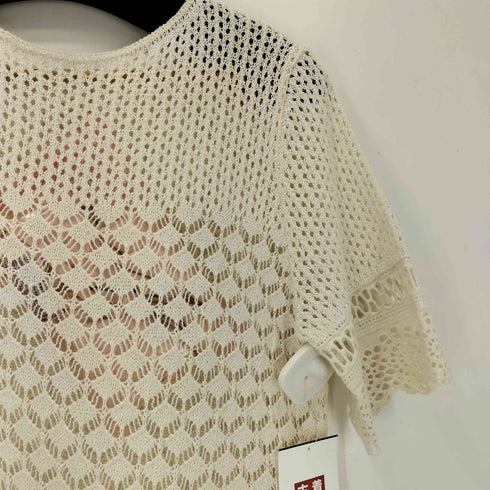 ザラ ZARA オープンニットワンピース レディース import:L
