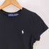 ポロラルフローレン POLO RALPH LAUREN ポニー刺繍 コットン ジャージー クルーネック Tシャツ レディース import:XS
