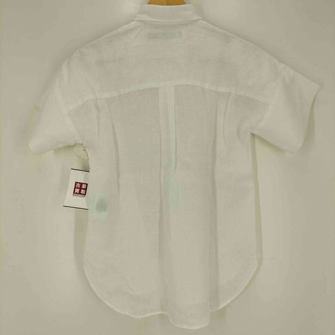 ローレンラルフローレン LAUREN RALPH LAUREN ポニー無し リネン100% 半袖シャツ レディース XXS