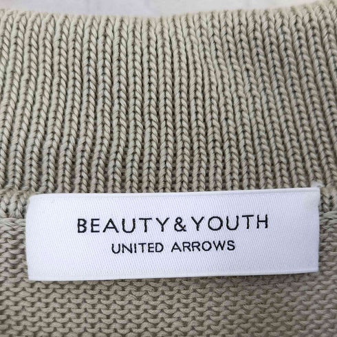 ビューティーアンドユースユナイテッドアローズ BEAUTY & YOUTH UNITED ARROWS BY 7ゲージコットンニットポロシャツ レディース