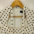 ザラ ZARA ポルカドット タイリボン ショート ドレス ワンピース レディース import:XS