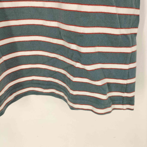 ザノースフェイス THE NORTH FACE S/S MULTI BORDER TEE ショート スリーブ マルチ ボーダー Tシャツ メンズ JPN:XL
