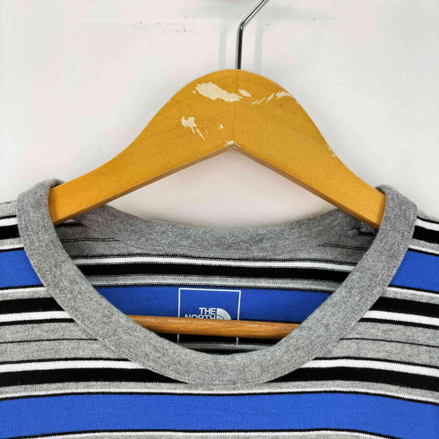 ザノースフェイス THE NORTH FACE S/S MULTI BORDER TEE ショート スリーブ マルチ ボーダー Tシャツ メンズ JPN:XL