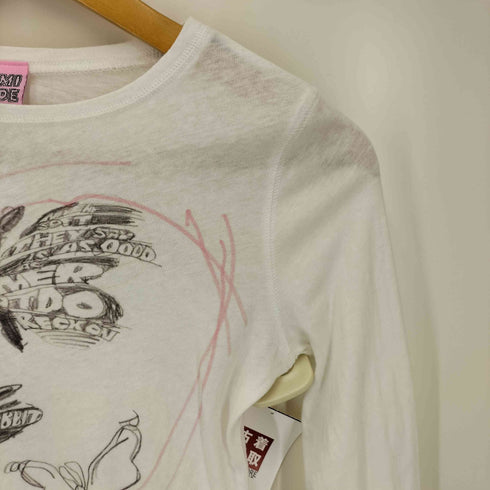 26SS MIMI WADE (ミミ ウェイド) BUTTERFLY SCRIBBLE L/S T-SHIRT レディース import:XS