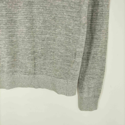 アルマーニエクスチェンジ ARMANI EXCHANGE 00S スキッパー ヘンリーネック セーター リネン コットン ニット レディース import:S