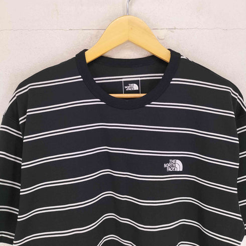 ザノースフェイス THE NORTH FACE S/S Free Run Border Crew ショートスリーブフリーランボーダークルー Tシャツ メンズ JPN:XL