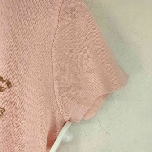 蝶々 プリント 半袖 Tシャツ レディース