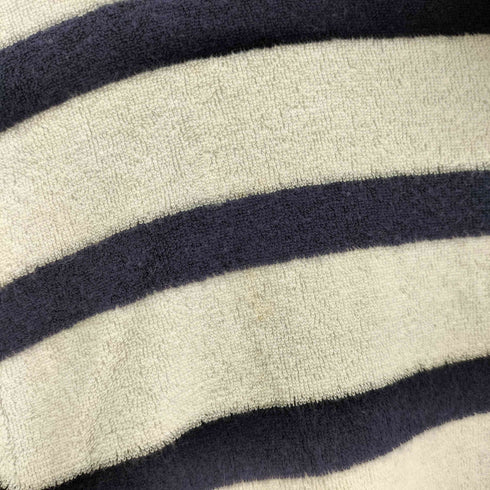 クイックシルバー Quiksilver パイル地 ショートスリーブ ボーダーポロシャツ メンズ JPN:M