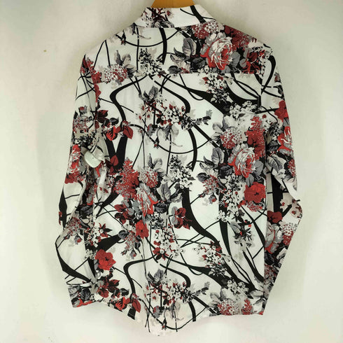 花 総柄 長袖シャツ メンズ import:M