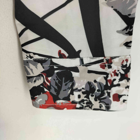花 総柄 長袖シャツ メンズ import:M
