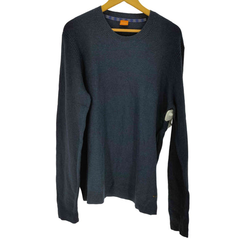 ボスヒューゴボス BOSS HUGO BOSS ウール クルーネックセーター メンズ import:L
