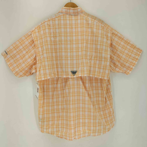 コロンビア Columbia PFG SUPER BONEHEAD チェック柄 半袖フィッシングシャツ メンズ import:L