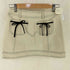 アンドマリー AND MARY Back ribbon mini skirt バックリボンミニスカート レディース M