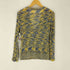 ミッソーニ MISSONI 総柄 透かし編み レーヨンニットカーディガン レディース 40