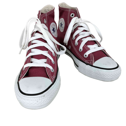 コンバースオールスター CONVERSE ALLSTAR maroon マルーン CANVAS ALL STAR HI ハイカットスニーカー レディース CONVERSE:3 1/2