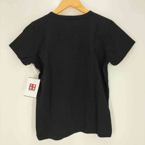 アニエスベー agnes b. PARIS ロゴプリント クルーネックTシャツ レディース JPN:2
