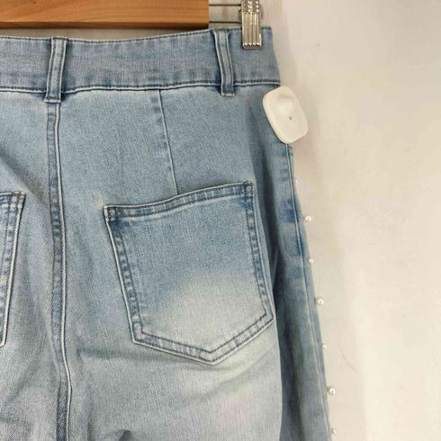 マジェスティックレゴン MAJESTIC LEGON パール×レーススリットデニム レディース JPN:M