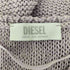 ディーゼル DIESEL レーヨン混 ケーブル編み ノースリーブニットワンピース レディース S