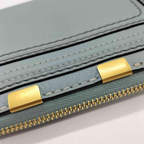 クロエ Chloe Marcie ラウンドファスナー レザー 長財布 レディース