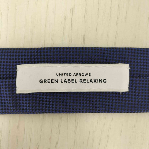 ユナイテッドアローズグリーンレーベルリラクシング UNITED ARROWS green label relaxing シルク100% ネクタイ メンズ