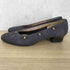 サルヴァトーレフェラガモ Salvatore Ferragamo スエード ゴールドホース パンプス レディース 6 1/2