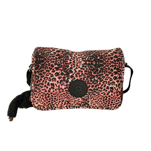キプリング KIPLING チャーム付き ショルダーバッグ レオパード レディース