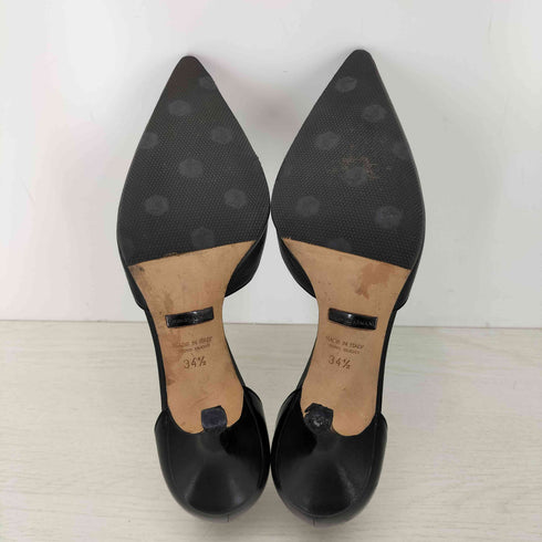 ジョルジオアルマーニ Giorgio Armani MADE IN ITALY ポインテッドトゥ レザー ヒールパンプス レディース 34 1/2
