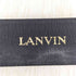 ランバン LANVIN ロゴ レザー バックル ベルト メンズ