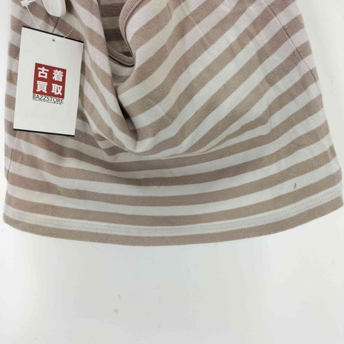 アニエスベー agnes b. PARIS ホルターネック ボーダー カットソー レディース