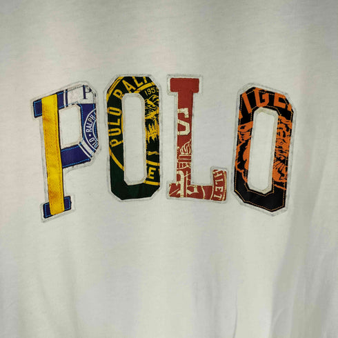 ポロラルフローレン POLO RALPH LAUREN ロゴデザイン 半袖 Tシャツ メンズ import:XL