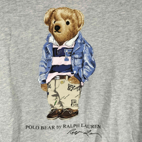 ポロラルフローレン POLO RALPH LAUREN ポロベア グラフィックプリントTシャツ メンズ import:XL