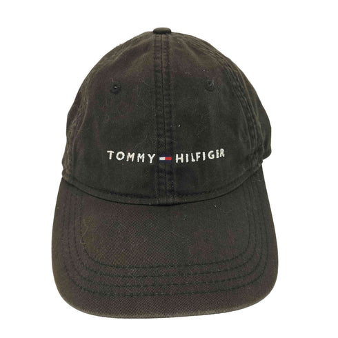トミーヒルフィガー TOMMY HILFIGER 刺繍 6パネル カーブキャップ メンズ