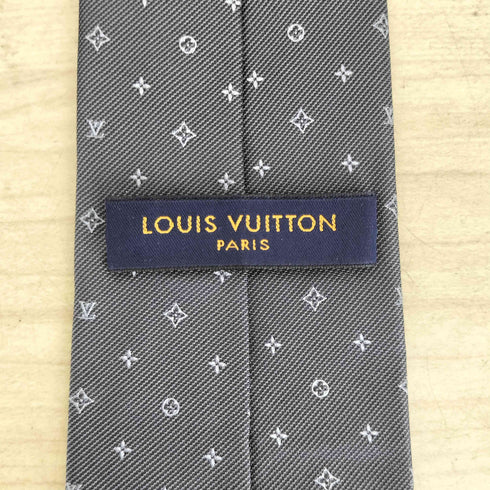 ルイヴィトン LOUIS VUITTON イタリア製 モノグラム シルクネクタイ メンズ