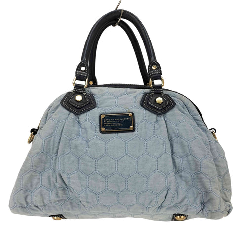 マークバイマークジェイコブス Marc by Marc Jacobs ハニカムステッチ デニム ハンドバッグ レディース